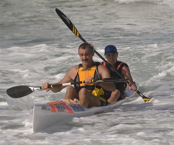 Mark Lewin and Linton Hope, Hansa 5 Beaches 2008